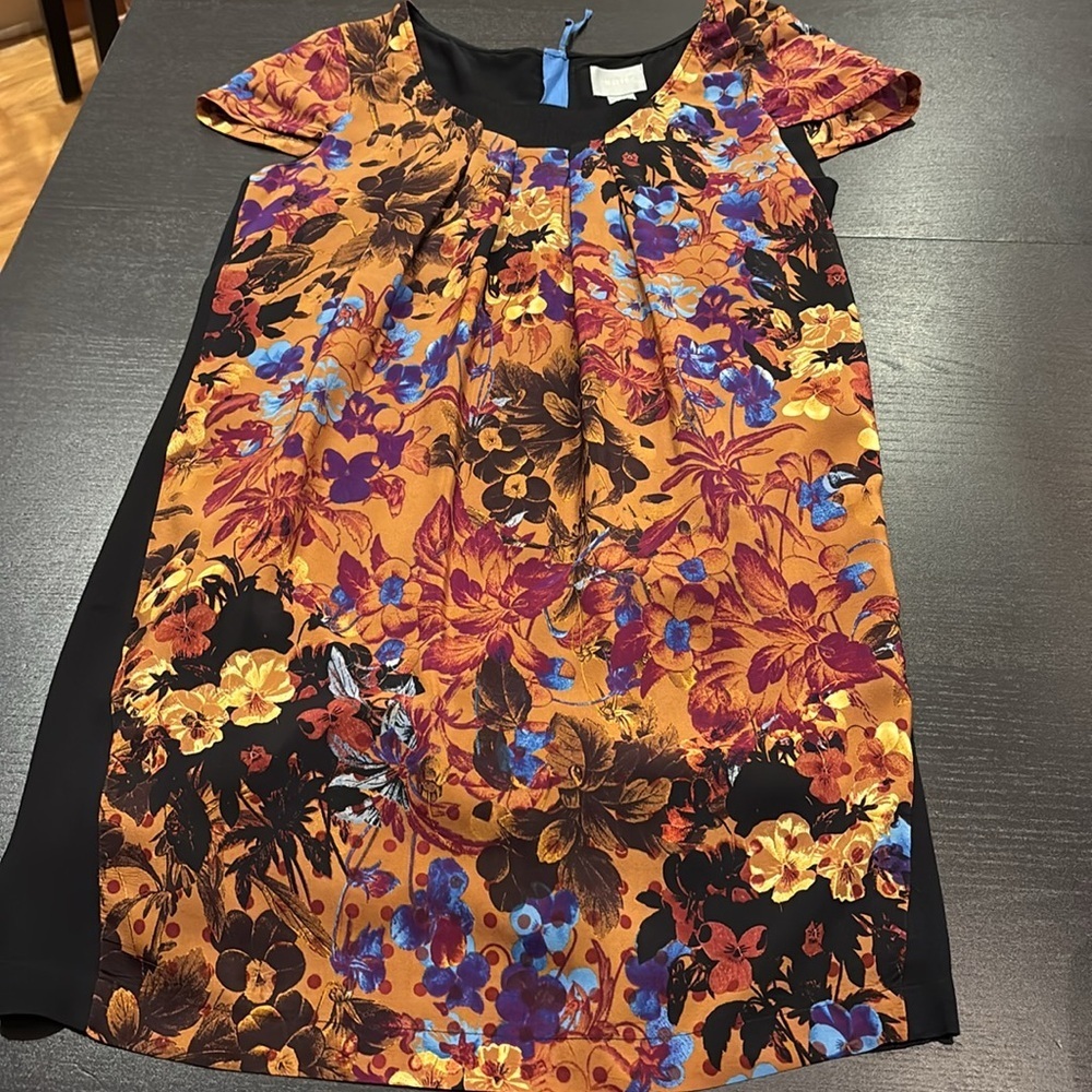 MAEVE Anthropologie Pintura Silk Shift Dress Size S
Silk, viscose, and rayon - Picture 3 of 10